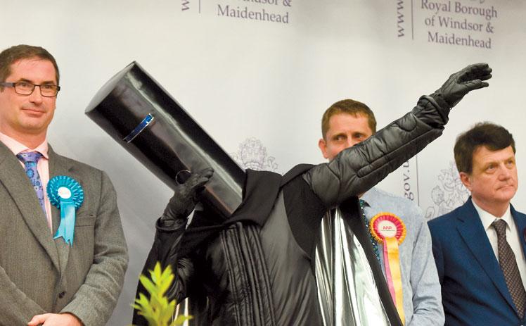 Lord Buckethead Reborn As Count Binface To Stand Against Boris Johnson Maidenhead Advertiser