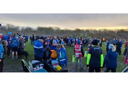 Hundreds of runners turnout to mark Maidenhead parkrun's 500th event