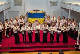 Message of strength and hope shared at concert marking fourth anniversary of war in Ukraine
