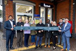Improved facilities unveiled at Twyford railway station