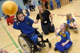 In pictures: Hundreds of pupils take part in Disney and Dreamworks-themed Active 60 Festivals