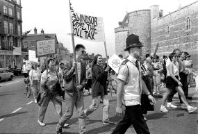 Remember When: Poll tax protesters marched to Windsor Castle