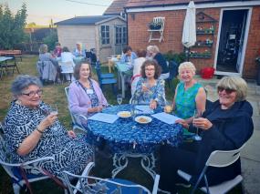 Belles of the ball ring up £3,500 for Maidenhead FoodShare and Alzheimer’s Dementia Support