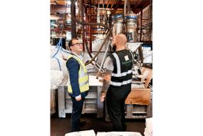 Windsor MP Jack Rankin visits Colnbrook manufacturer Imperial Polythene