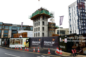 Building ramps up at Trehus building at One Maidenhead