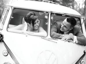Keyleigh & Scott: Groom had 'Love MUFC' sticker on shoe