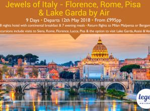 Reader offer: Jewels of Italy