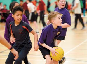 Young people in Maidenhead show off &lsquo;serious skills&rsquo; at mini basketball festival