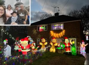 Twyford families &lsquo;go all out&rsquo; in personal Christmas tribute to Great Ormond Street