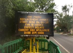 10 weeks of gas works to hit road from Bourne End to Marlow