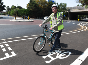 'Confusing' cycle lane on Holyport roundabout questioned by visitors