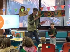 Children’s poet Simon Mole becomes Big Read patron