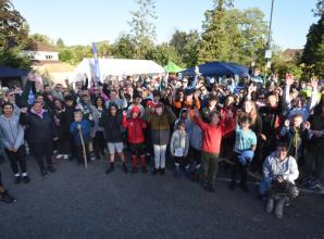 In pictures: Hundreds of walkers take on annual Maidenhead Boundary Walk