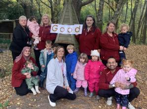 Nursery and forest school with 2023 Inadequate rating now ranked Good