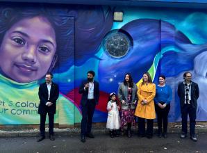 New community mural transforms 'tired' Langley community centre