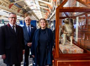 Paws for a celebration as Station Jim returns to forever home at Slough