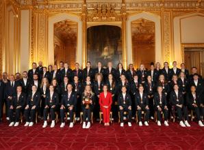 Princess of Wales welcomes England Women's Rugby team to Windsor Castle