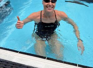 Slough swimming teacher takes on 45km Swimathon challenge for charity