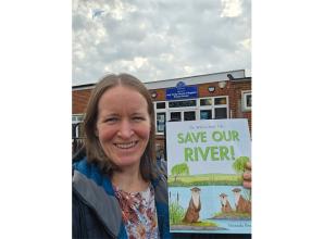 Children's book brings River Thames pollution into focus through otter adventure