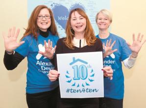 Alexander Devine charity celebrates 10th anniversary with new campaign