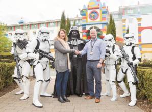 Legoland makes donation to Alexander Devine charity