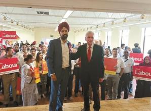 Watch: Shadow Chancellor John McDonnell visits Slough