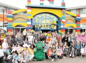 Alexander Devine charity families treated to trip to Legoland