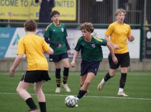 Claires Court u15s score seven to surge into ISFA National Semi-finals