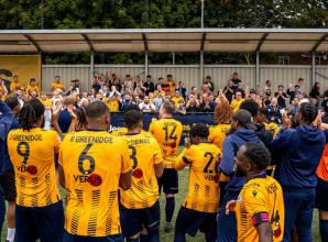 Last-gasp Ojemen header sparks scenes at Arbour Park