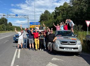 Pickup truck donated by former McLaren F1 team manager aids Ukraine defence efforts