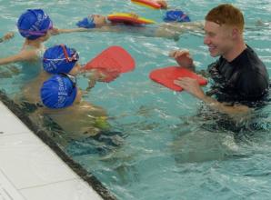 Tom Dean teams up with The Royal Foundation to help thousands of kids learn to swim
