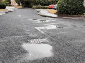 ‘Botched’ road recoating work angers residents