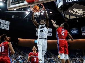 From Slough to the States: Joel Armotrading stars in Nevada's dominant opening day victory