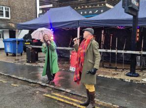 Voice artist behind viral Jet2 holiday advert opens Cookham Christma Street Fayre