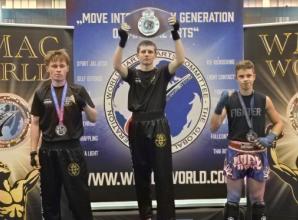 Teenage kickboxer wins gold at world championships