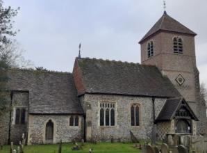 Church reopens after redecoration with candlelit service