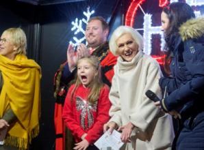 Crowds fill the streets for Christmas Festival