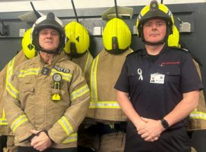 Sign up as firefighter and still keep up the day job