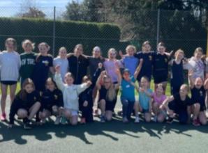 Record attendance for junior Easter training camp