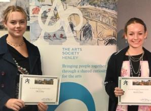 Budding artists receive prizes for highlighting their passion