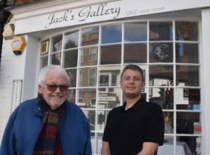Gallery to stay but owner retires after 14 years