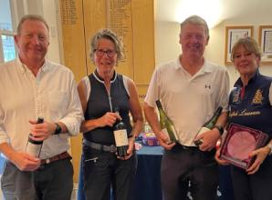 Golfers hit £3,000 for disabled centre