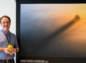 Photographer wins award with misty morning shadow