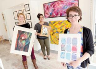 New pop-up art gallery opens on High Street called 124 Studios