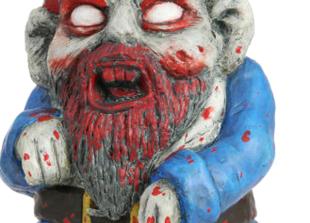 Ghoulish gnomes celebrate Halloween