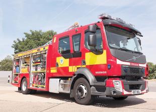 Crews tackle bonfire that had 'become out of control' in Taplow