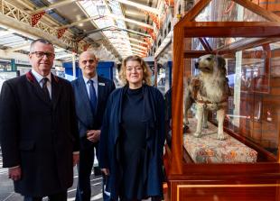 Paws for a celebration as Station Jim returns to forever home at Slough