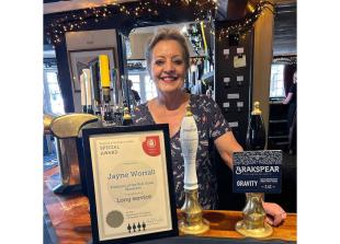 Brakspear&rsquo;s longest-serving landlady celebrates 46 years as Wargrave publican