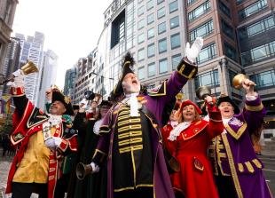 RBWM town crier swaps royal proclamations for national five-a-day drive