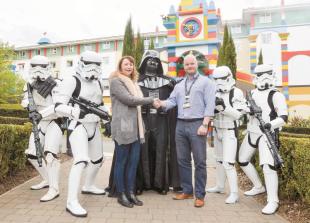 Legoland makes donation to Alexander Devine charity